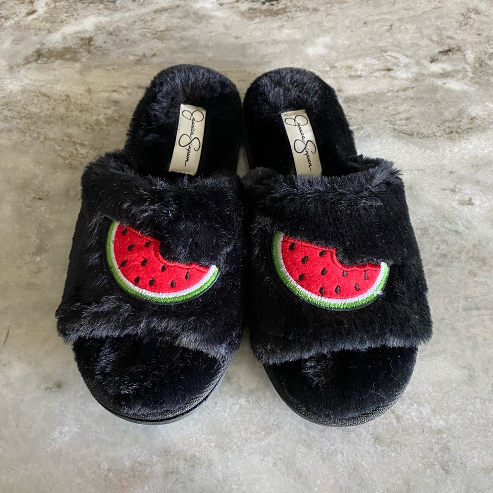 Jessica Simpson Watermelon Slippers